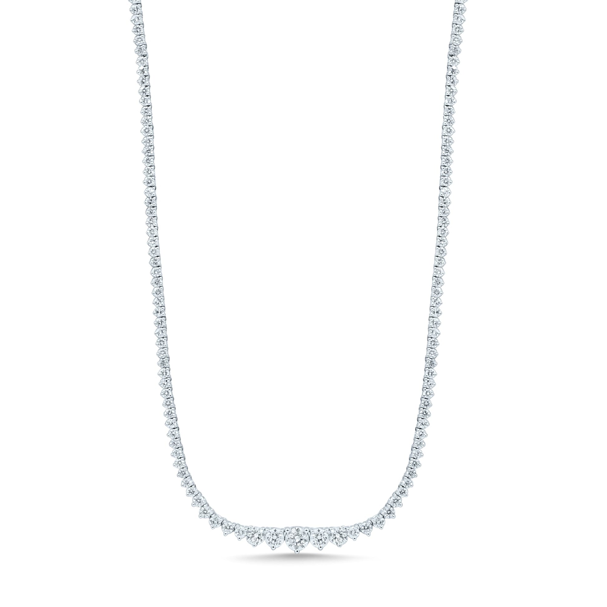 14K 5.29CT Diamond Necklace
