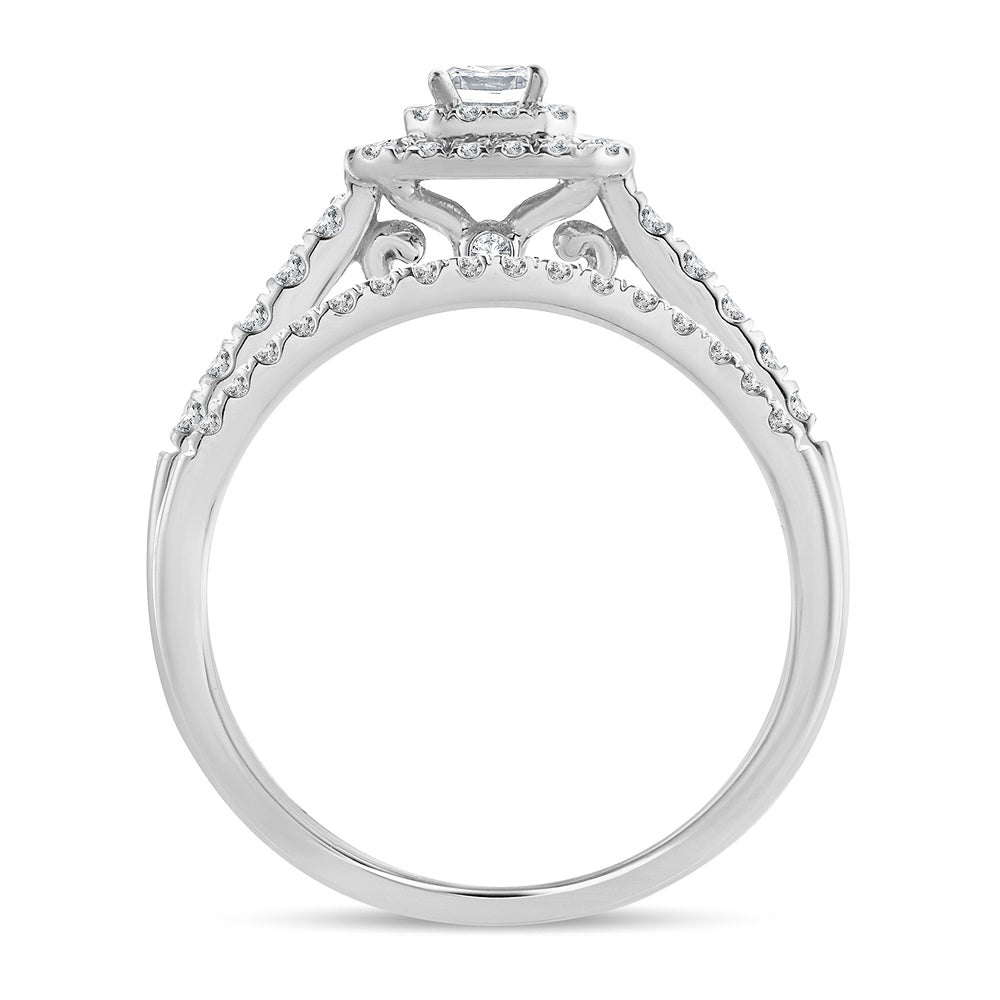 14K 0.62CT Diamond Ring