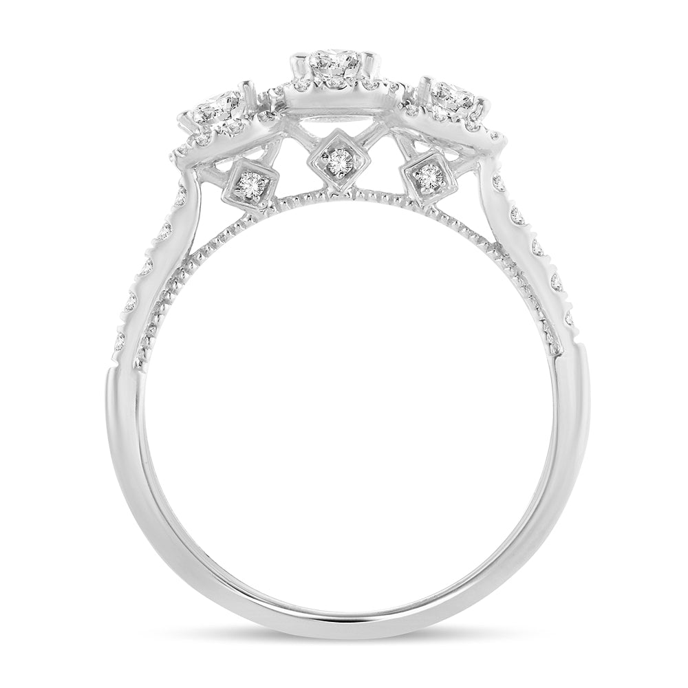14K 1.00CT Diamond Ring