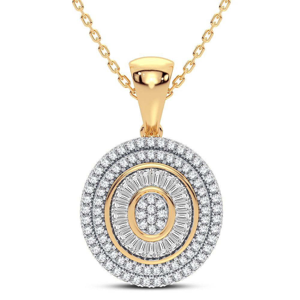 14K 0.40CT Daimond Pendant