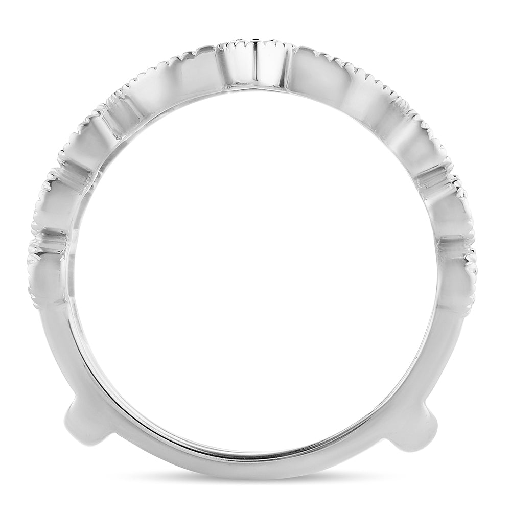 14K 0.33CT Diamond Ring Guard