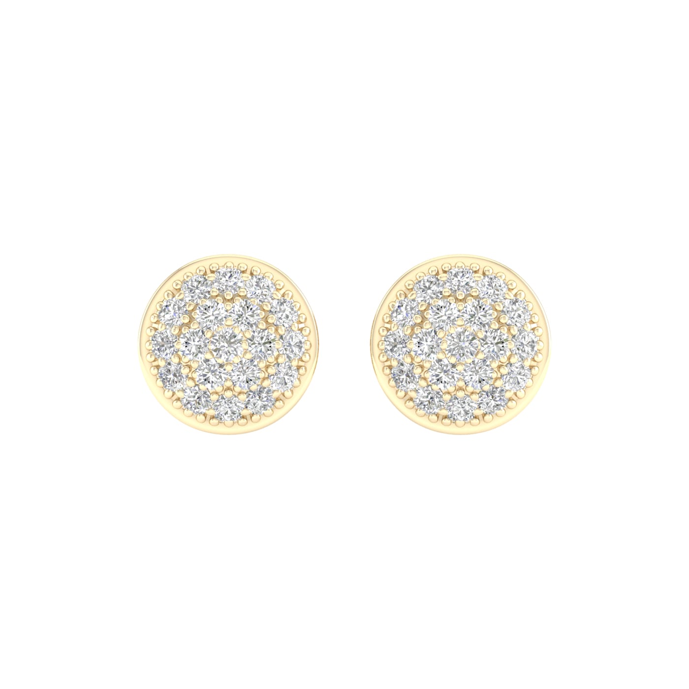 10K 0.10CT Diamond Earring