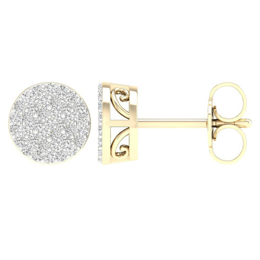 10K 0.25CT Diamond Earring