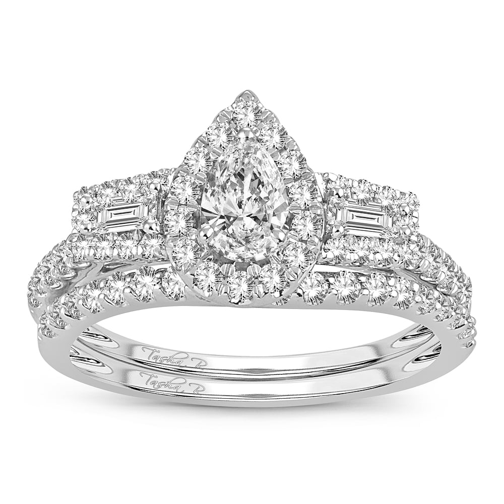 14K 1.00CT Diamond Bridal Ring