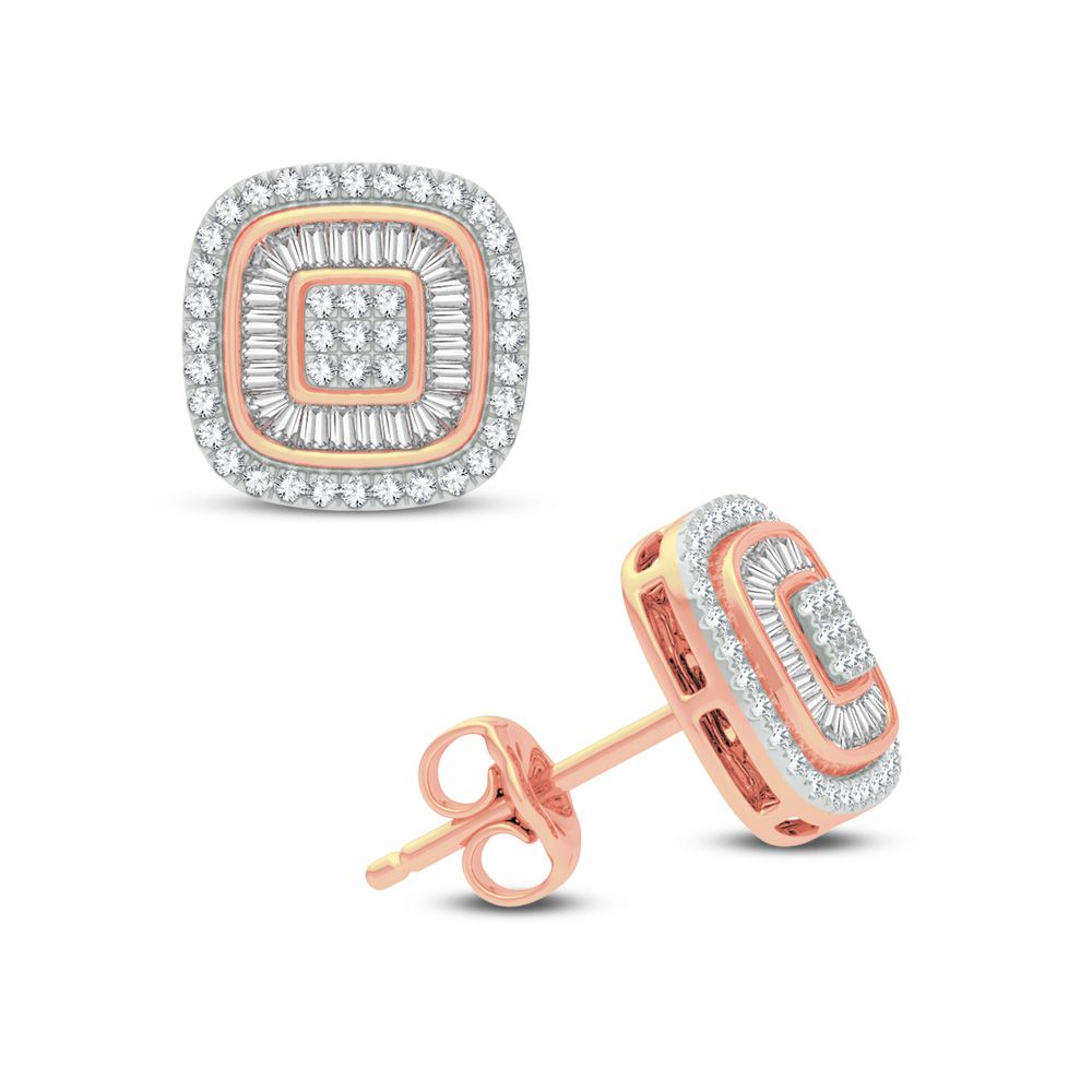 14K 0.50CT Diamond Earring