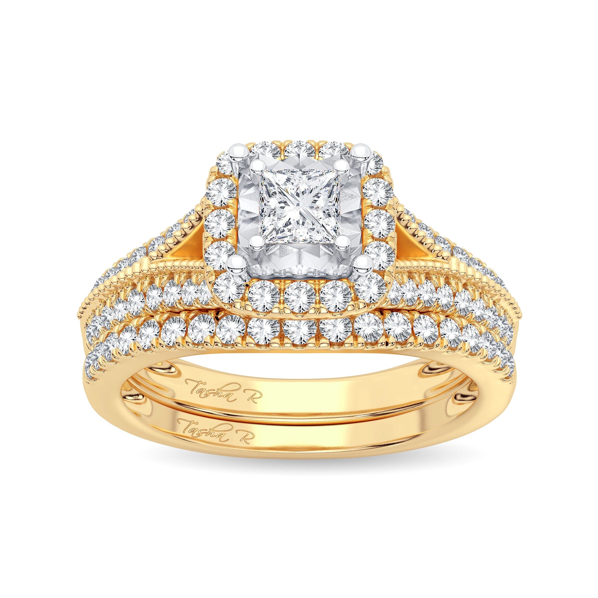 14K 0.75CT Diamond Bridal Ring