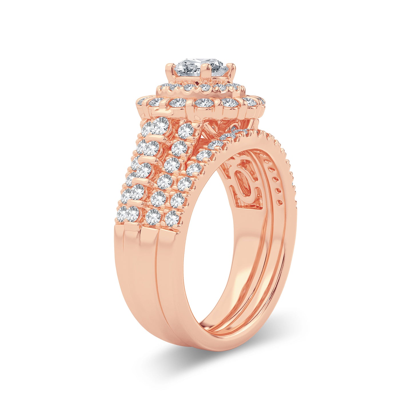 14K 2.00CT Diamond Bridal Ring