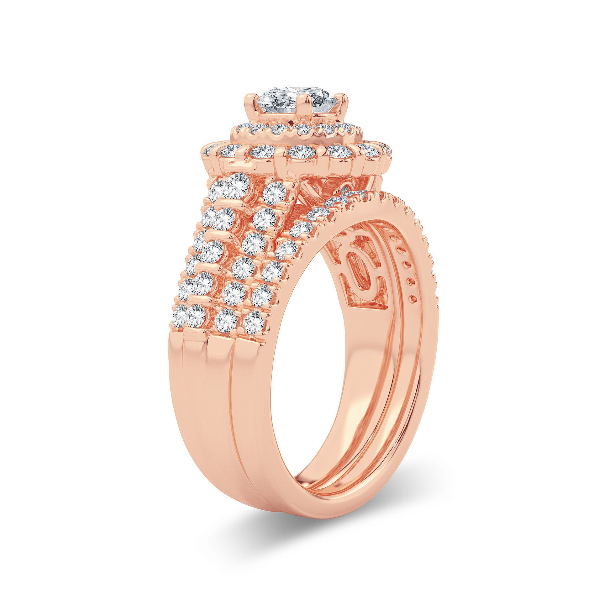 14K 2.00CT Diamond Bridal Ring