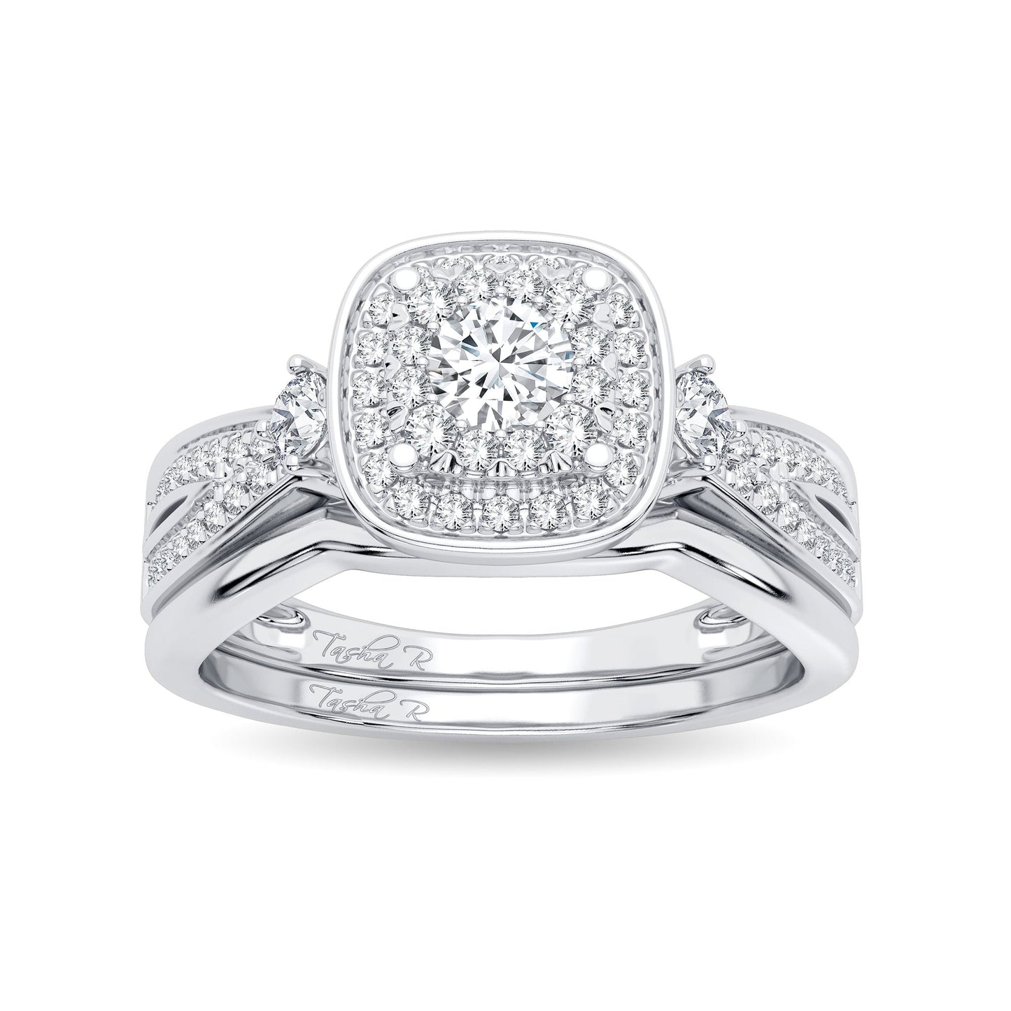 14K 0.40CT Diamond Bridal Ring