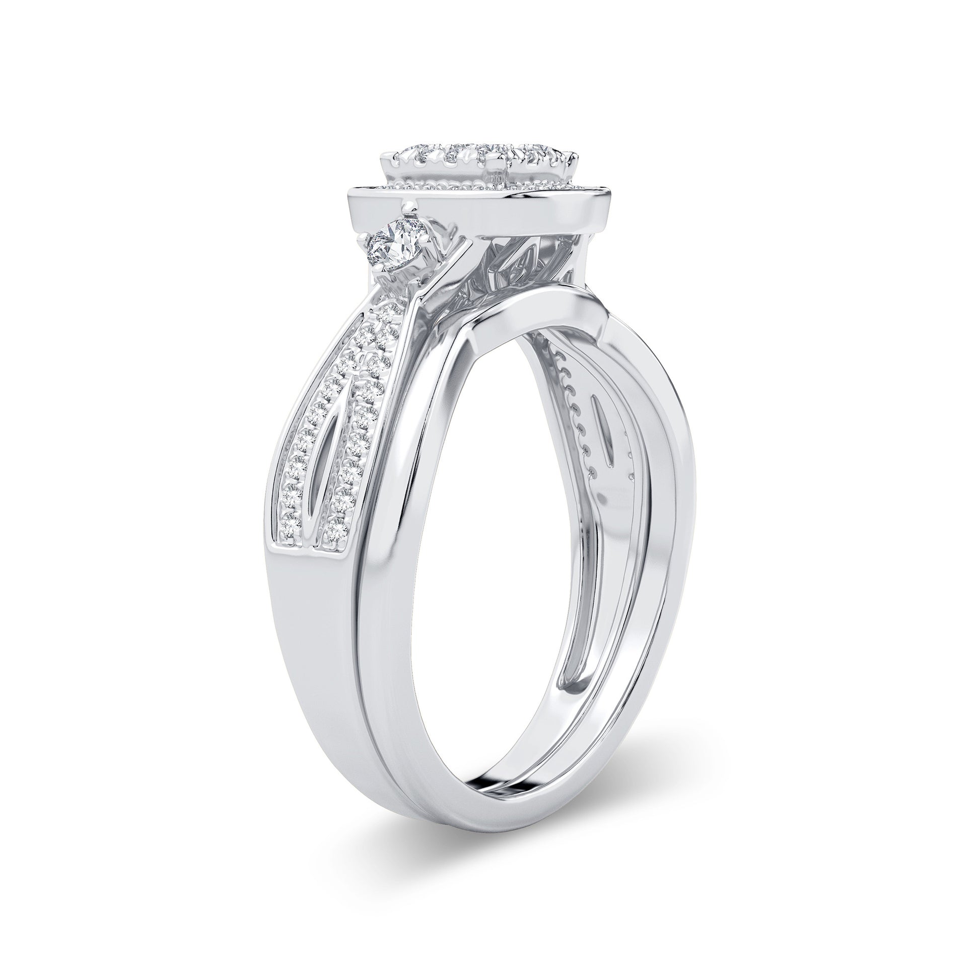 14K 0.40CT Diamond Bridal Ring