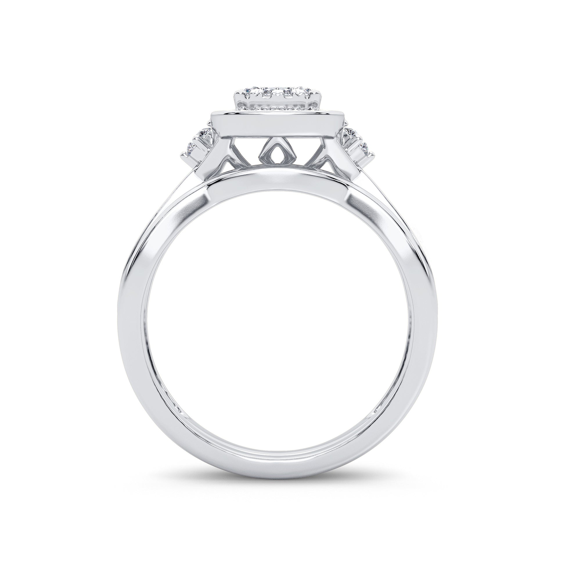 14K 0.40CT Diamond Bridal Ring