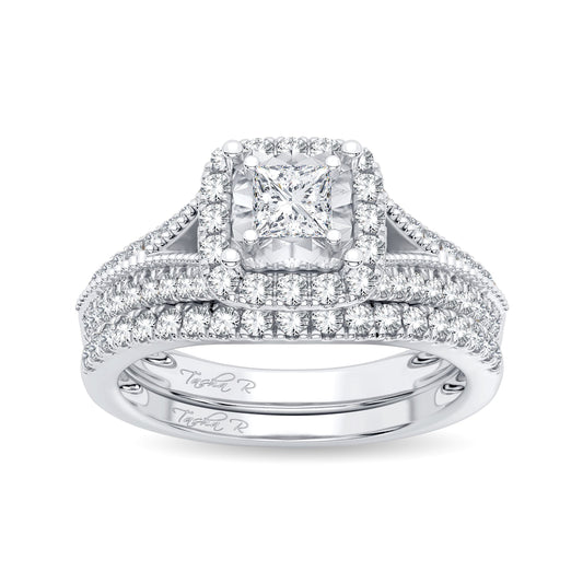 14K 0.75CT Diamond Bridal Ring