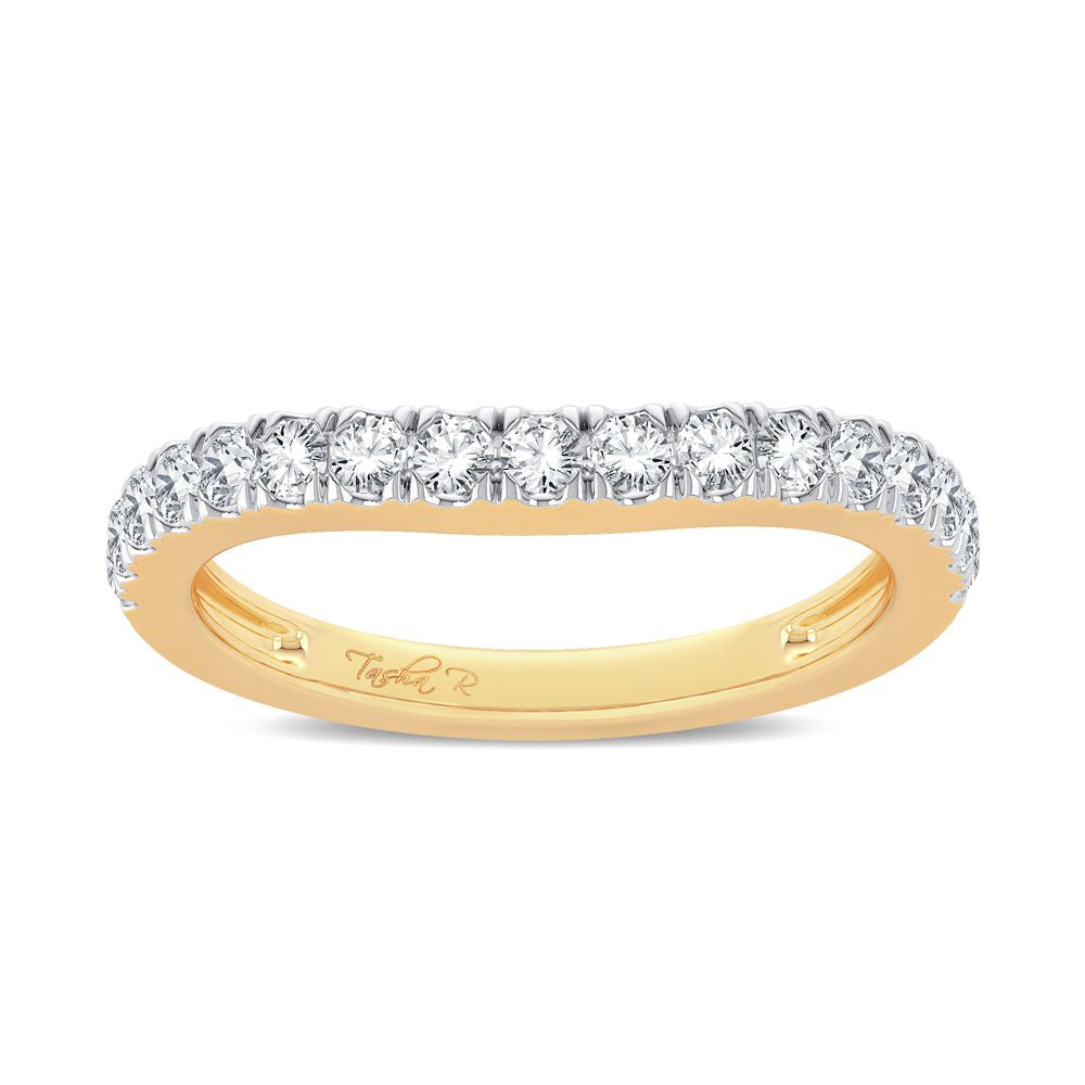 14K 0.50CT Diamond Enhancer Band