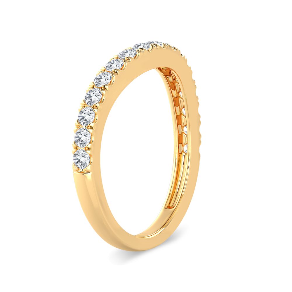 14K 0.50CT Diamond Enhancer Band