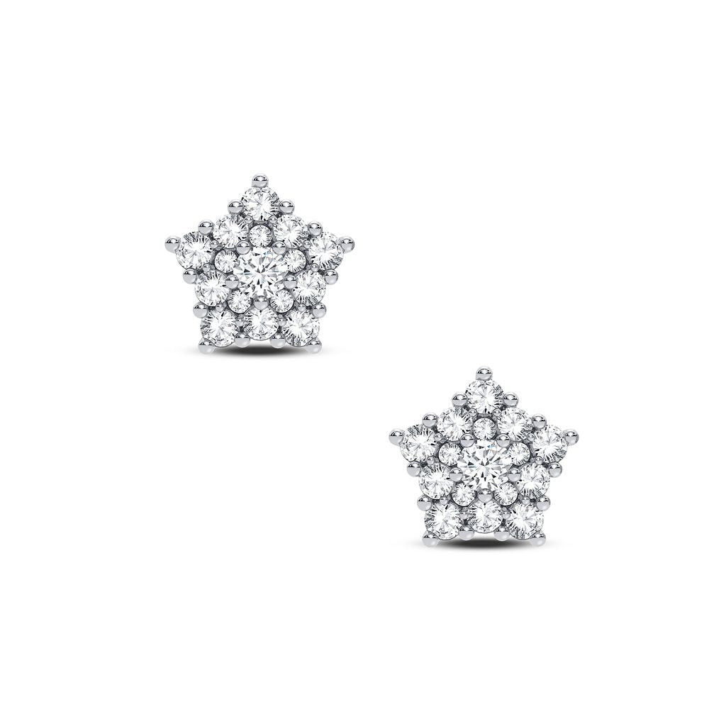14K 0.25CT Diamond Earring