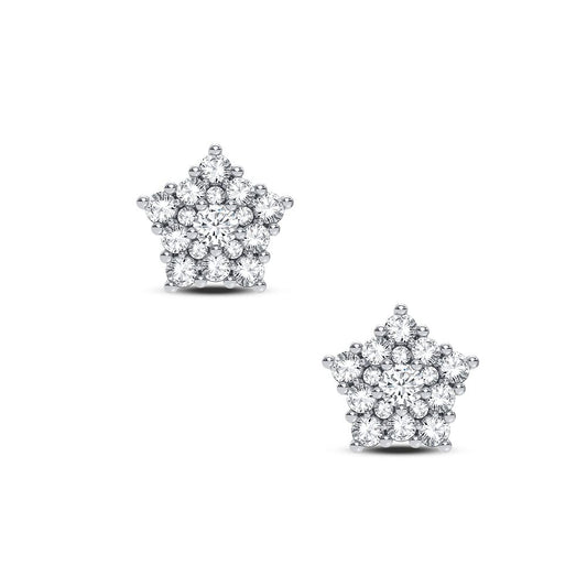 14K 0.25CT Diamond Earring