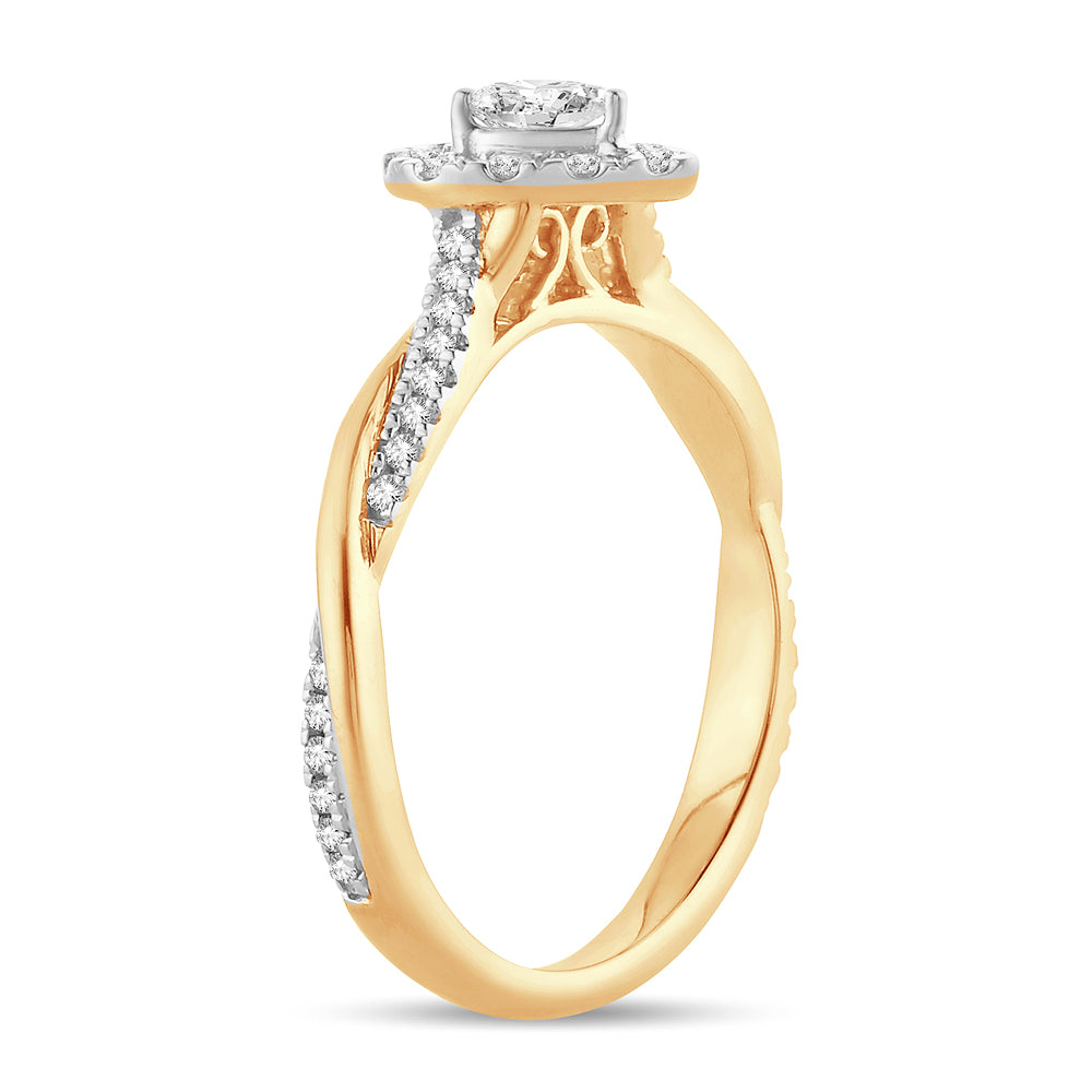 14K 0.50CT Diamond Ring