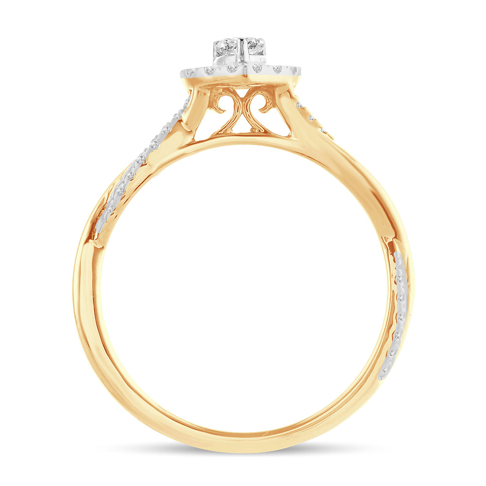 14K 0.50CT Diamond Ring