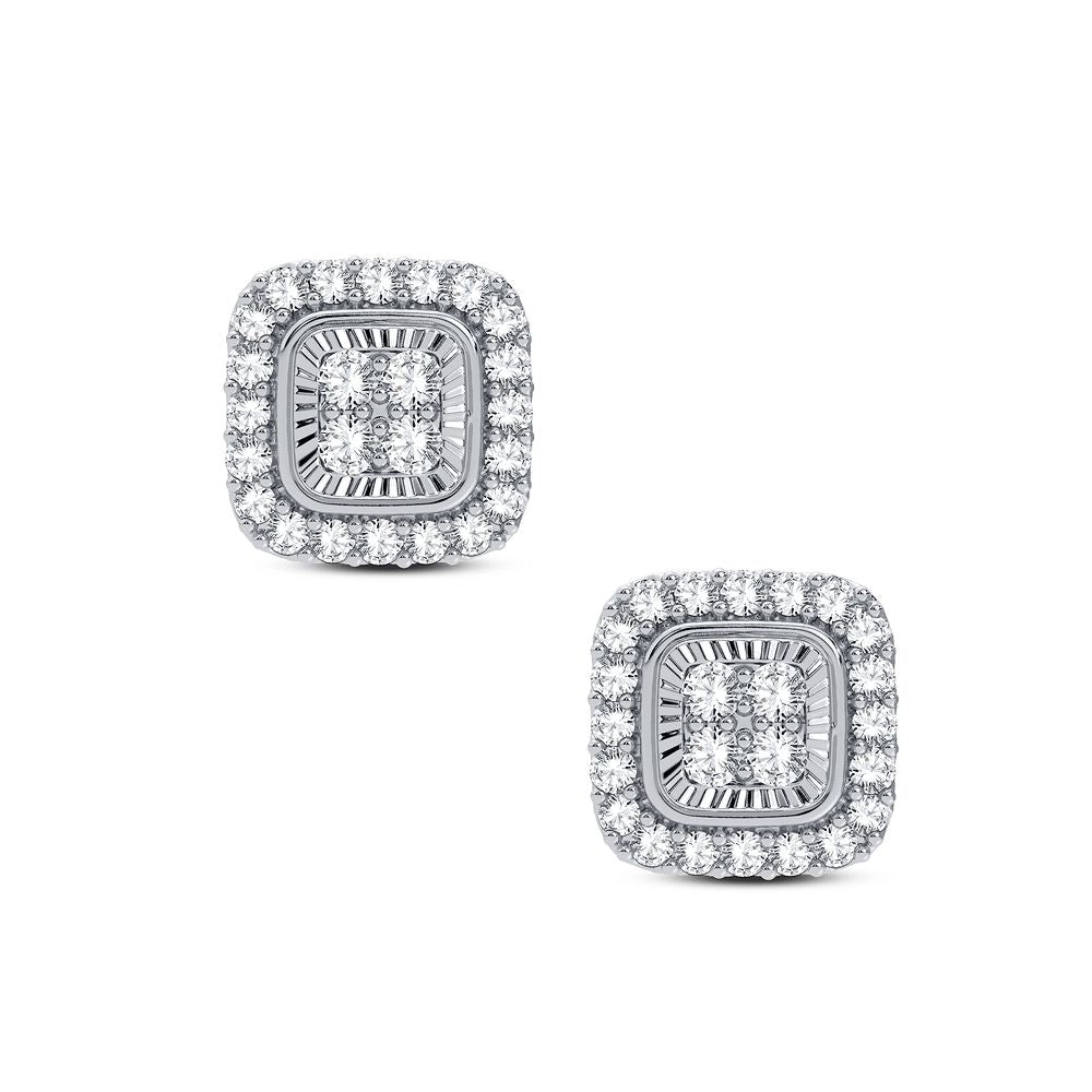 14K 0.33CT Diamond Earring