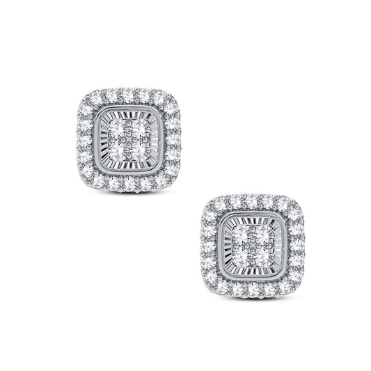 14K 0.33CT Diamond Earring