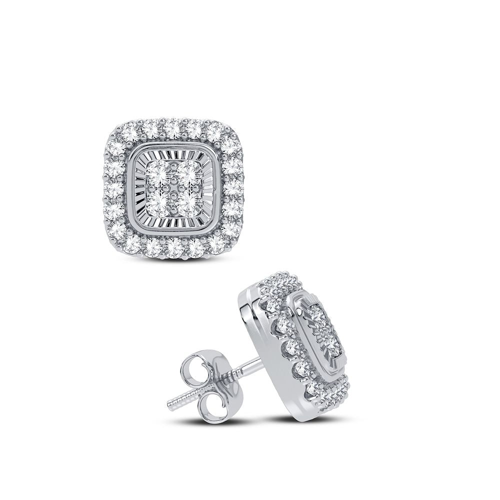 14K 0.33CT Diamond Earring
