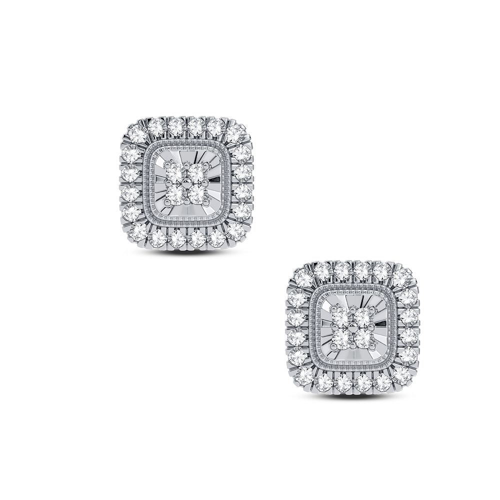 14K 0.33CT Diamond Earring