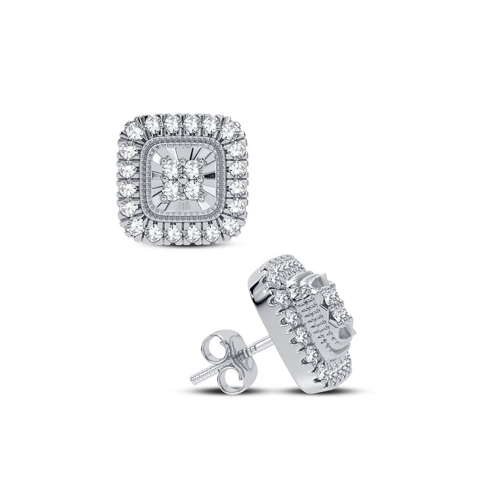 14K 0.33CT Diamond Earring
