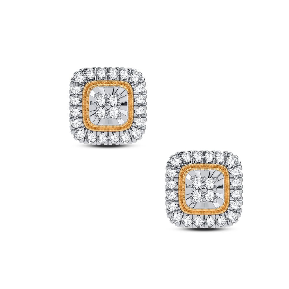 14K 0.33CT Diamond Earring
