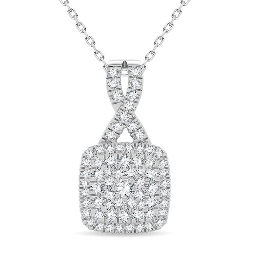 14K 0.50CT Diamond Pendant