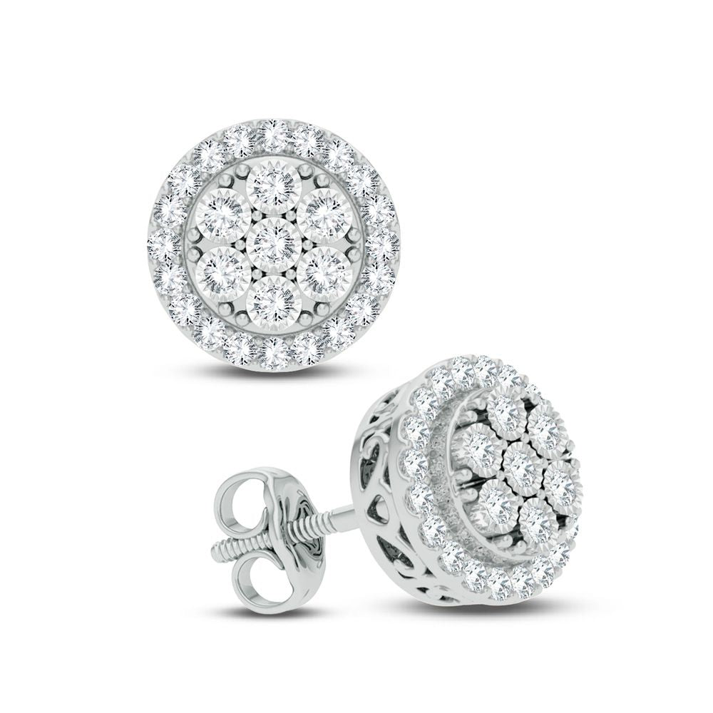 14K 0.50CT Diamond Earring