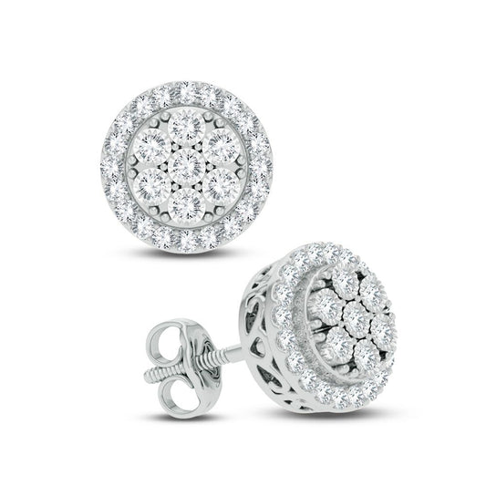 14K 0.50CT Diamond Earring