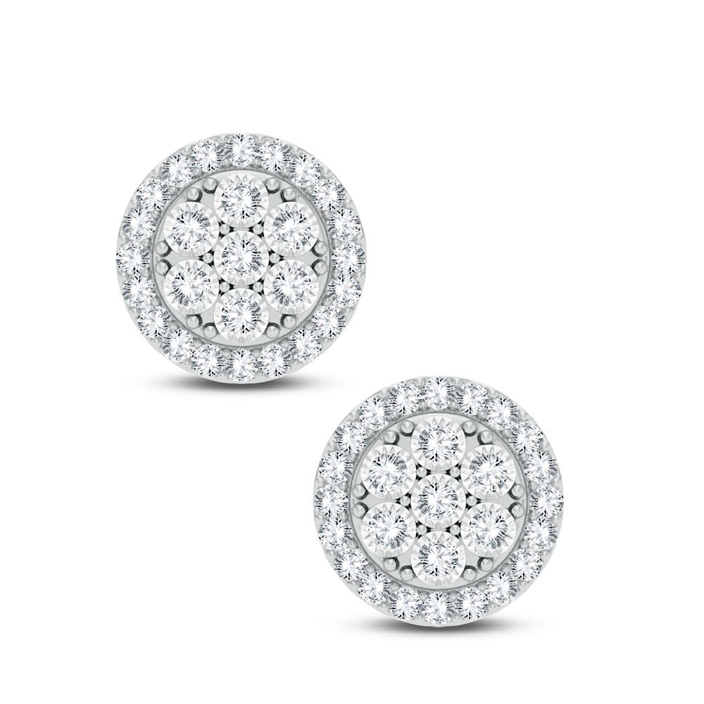14K 0.50CT Diamond Earring