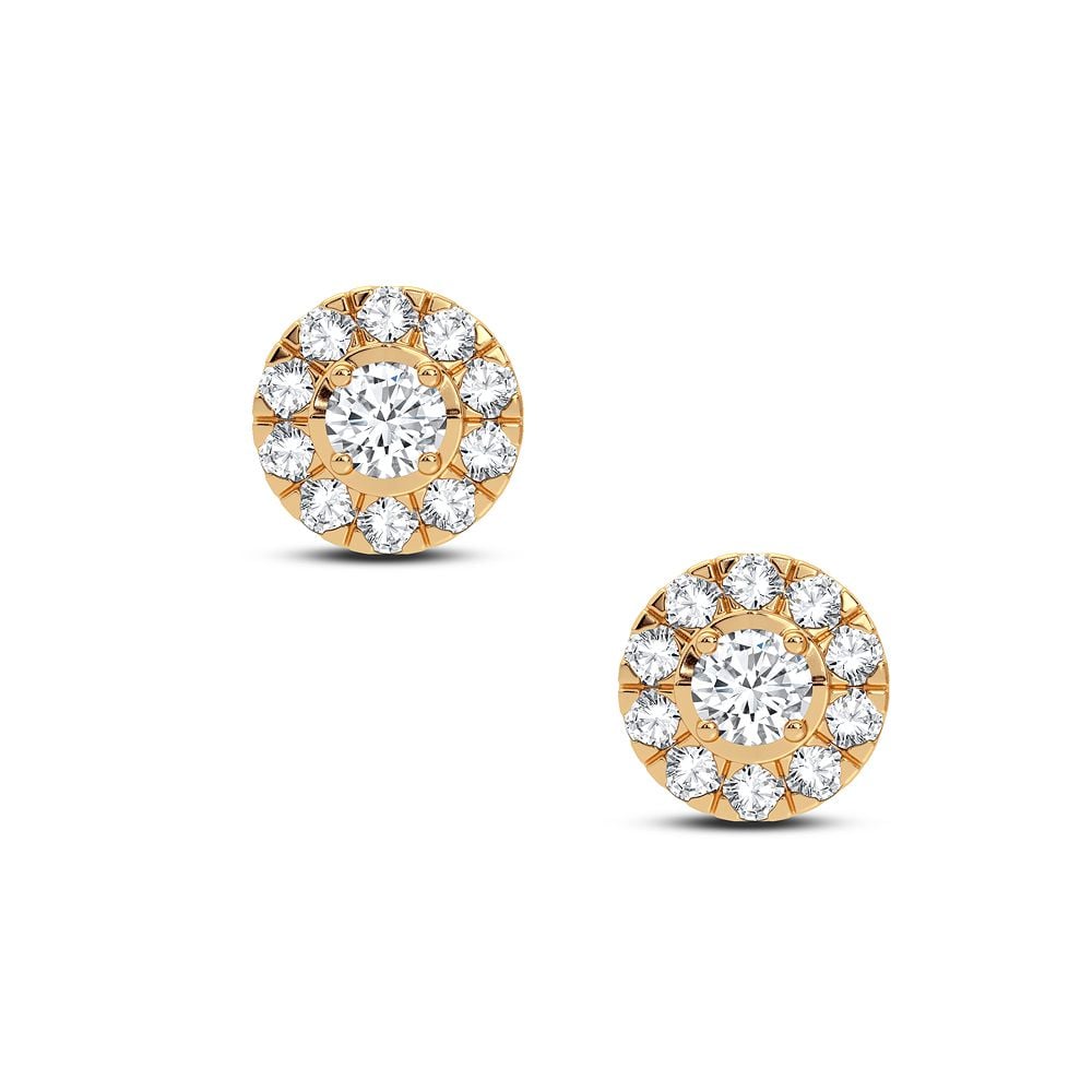 14K 0.25CT Diamond Earring