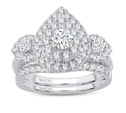 14K 1.54CT Diamond Bridal Ring