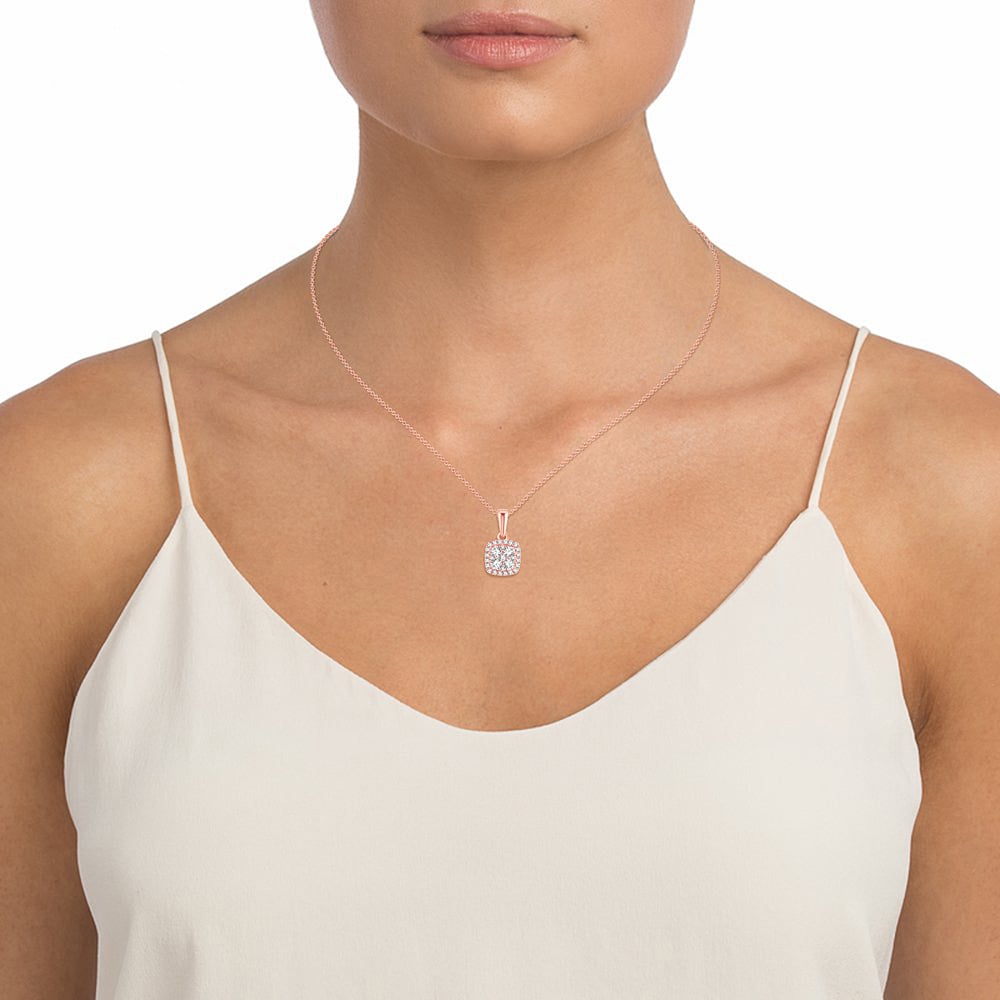 14K 0.50CT Diamond Pendant