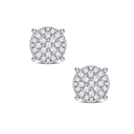 14K 0.53CT Diamond Earring