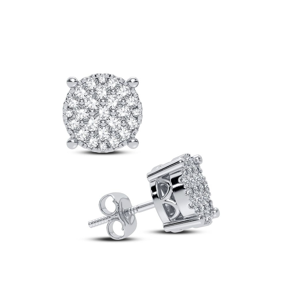 14K 0.53CT Diamond Earring