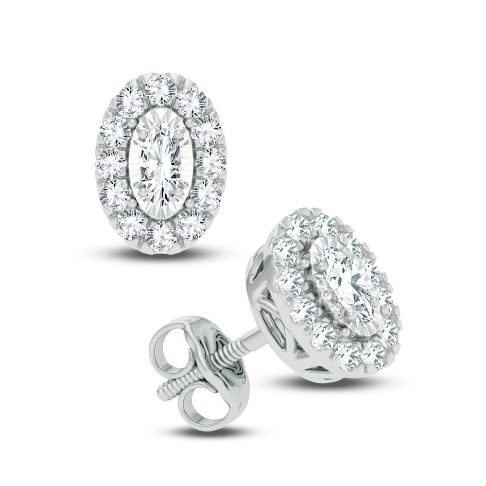 14K 0.40CT Diamond Earring