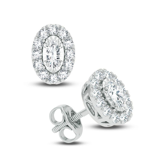 14K 0.40CT Diamond Earring