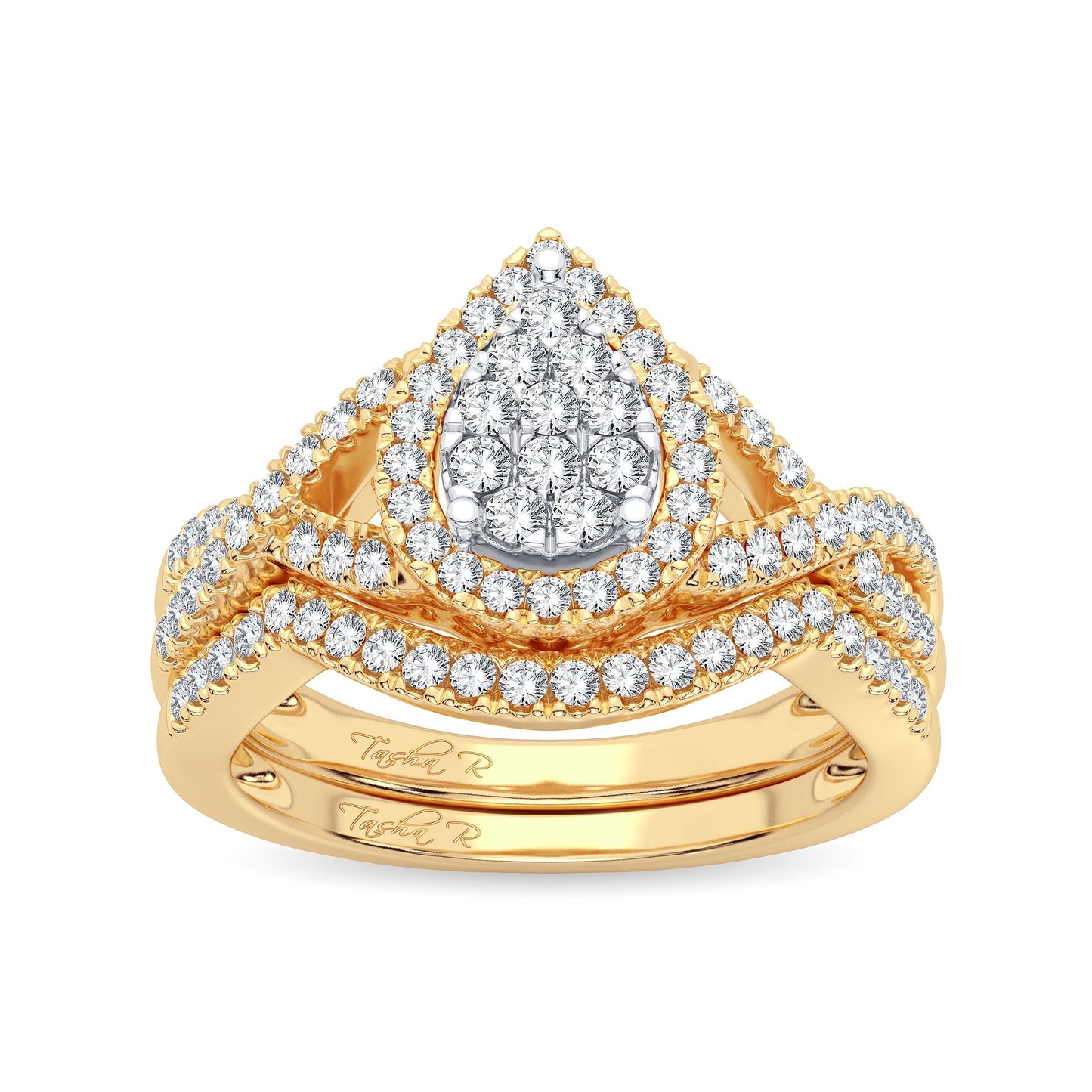 14K 0.50CT Diamond Bridal Ring
