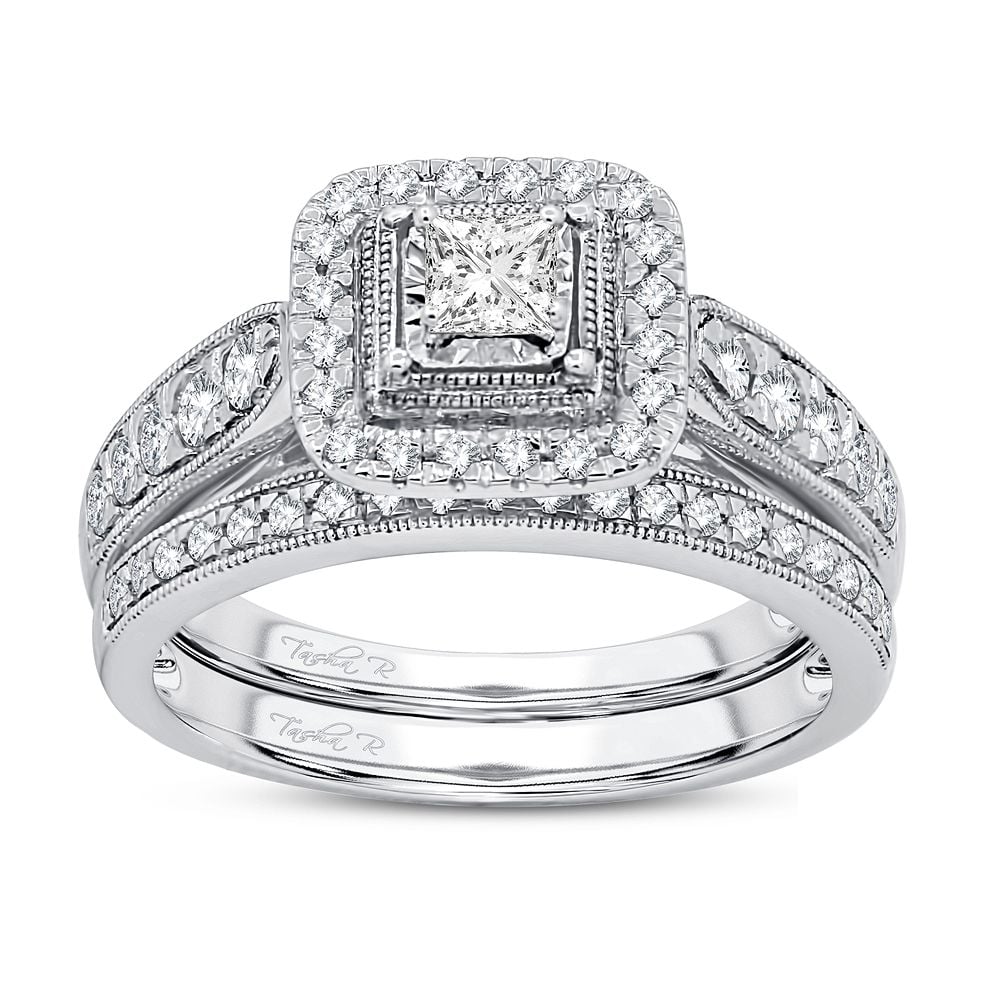 14K 0.75CT Diamond Bridal Ring