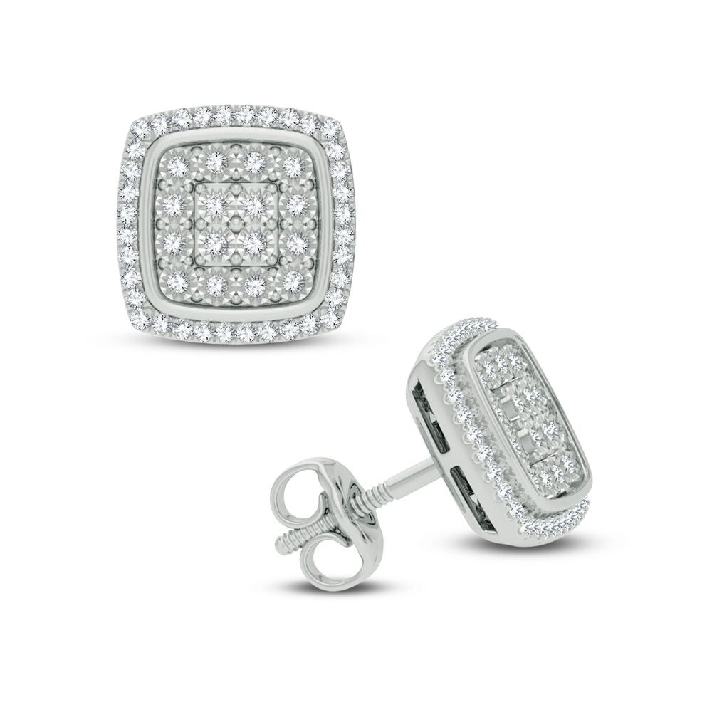 14K 0.25CT Diamond Earring