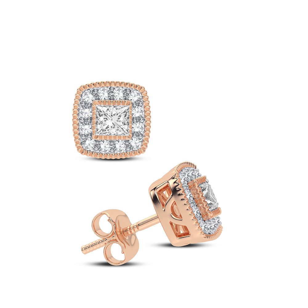 14K 0.25CT Diamond Earring