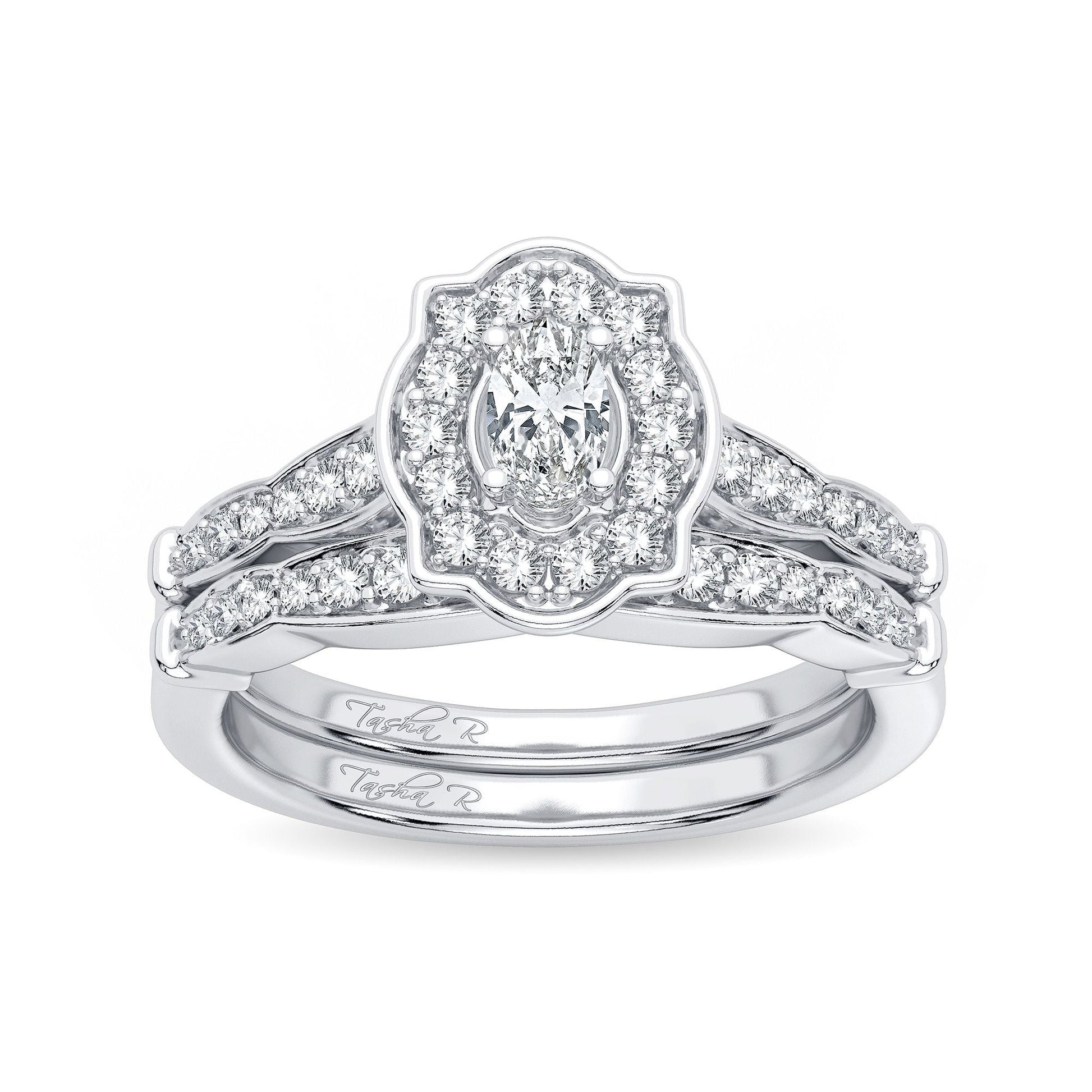 14K 0.50CT Diamond Bridal Ring