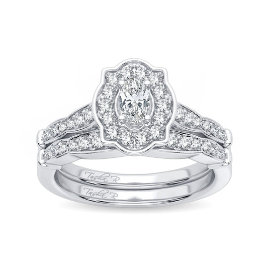 14K 0.50CT Diamond Bridal Ring