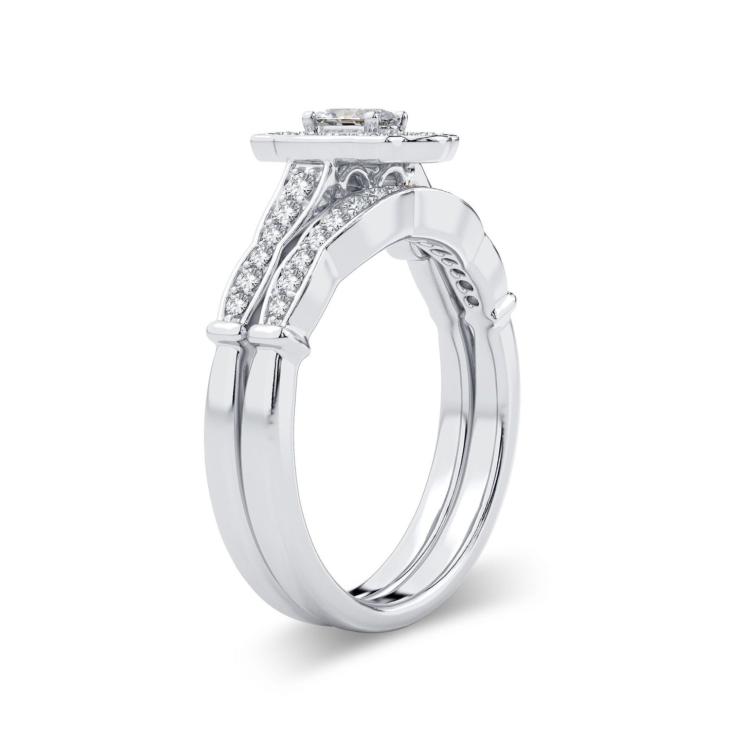 14K 0.50CT Diamond Bridal Ring