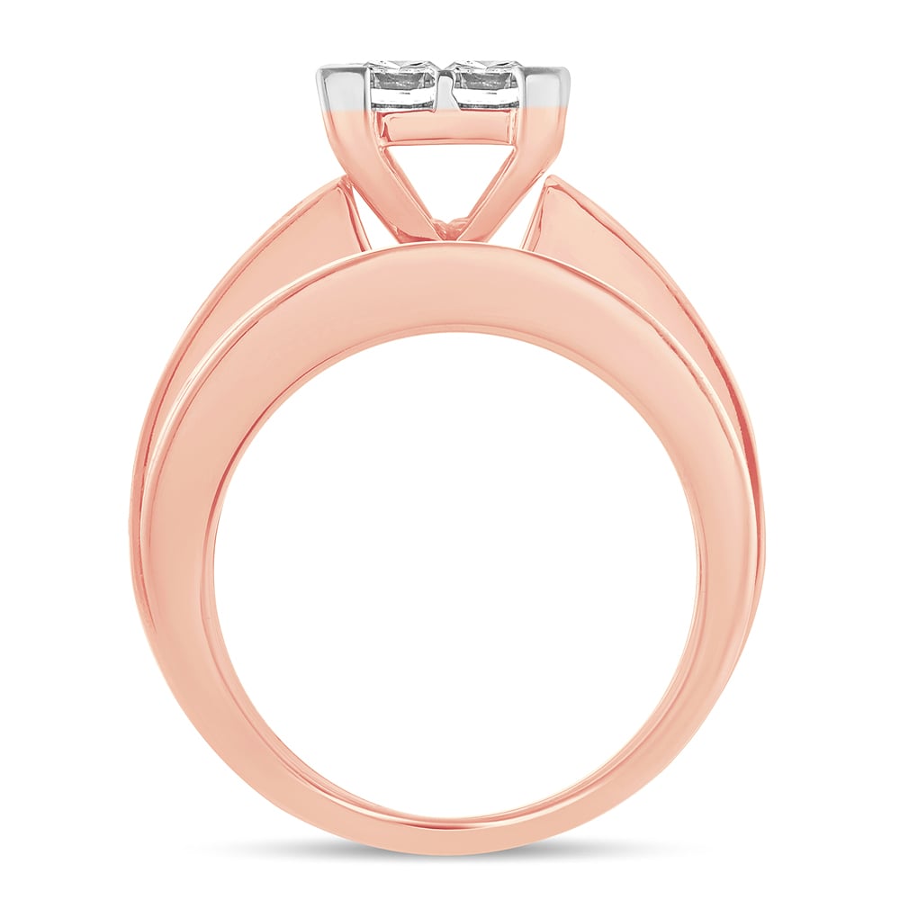 14K 3.00CT Diamond Bridal Ring
