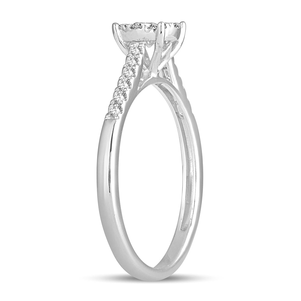 14K 0.35CT Diamond Ring