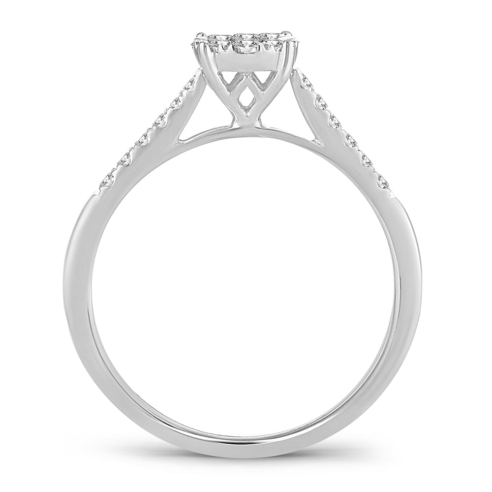 14K 0.35CT Diamond Ring