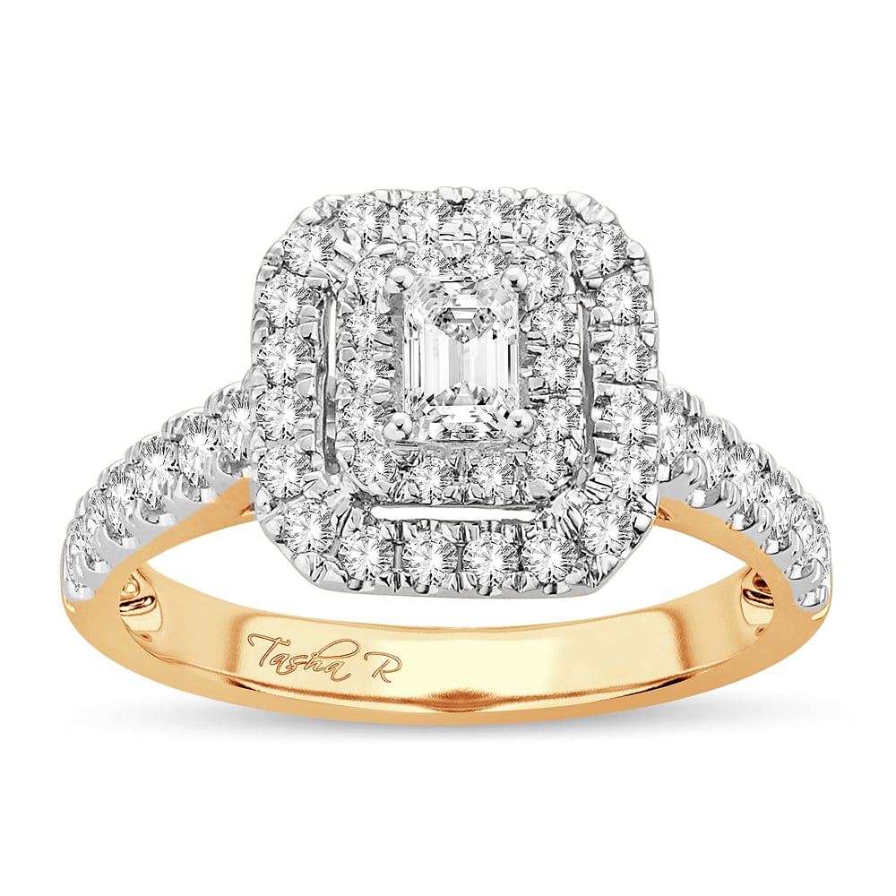 14K 1.00CT Engagement Ring
